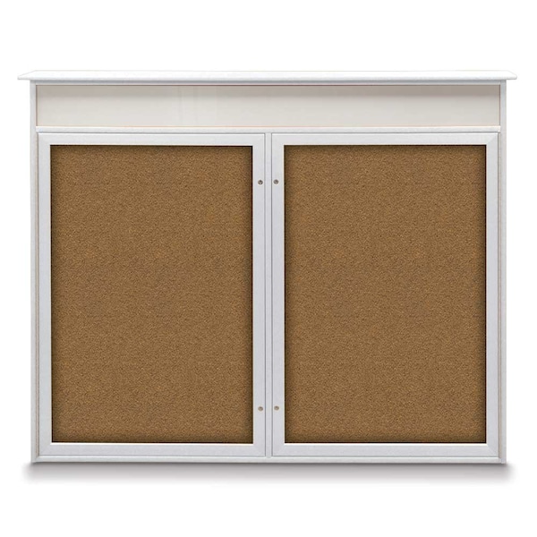 Open Faced Traditional Corkboard, 72x36"